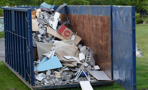 Professional team performing home clearance in Vauxhall