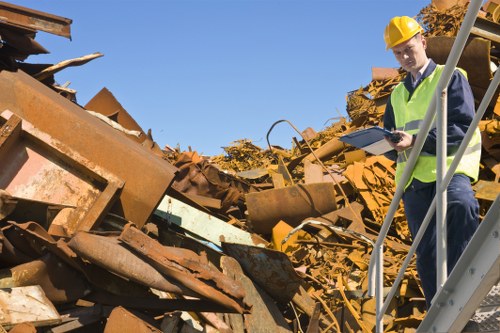 Insurance certificate and paperwork for an insured waste removal company